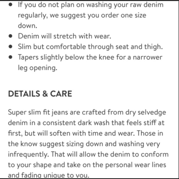 J BRAND •SELVEDGE TYLER TAPER SLIM FIT - Picture 5 of 6